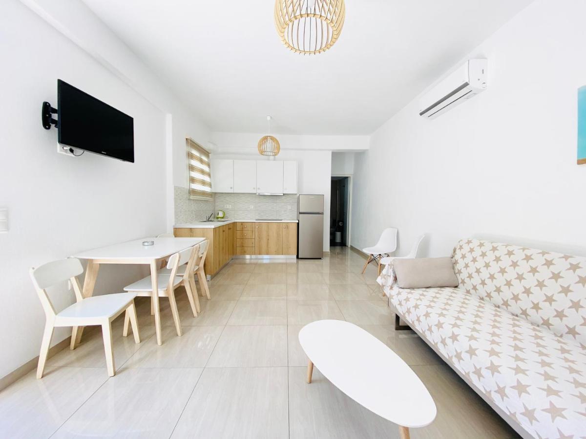 Eleftheria Hotel & Apartments ออร์นอส ภายนอก รูปภาพ